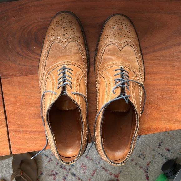 Massimo Matteo 6-Eye Wing Tip Men's Oxford Dress Shoe - Picture 5 of 8